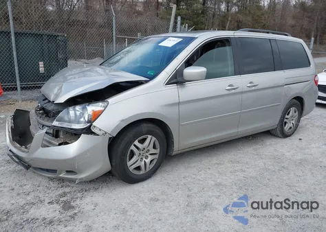 2005 Honda Odyssey Ex-L z USA, uszkodzony, nr VIN 5FNRL38775B004833